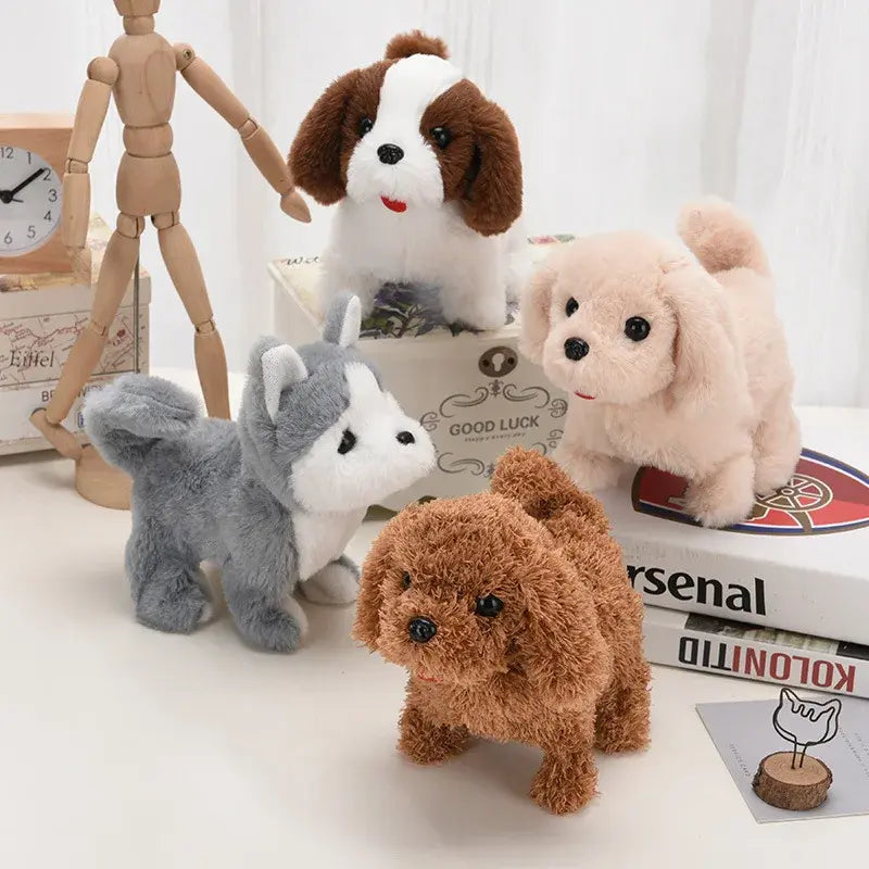Cuddle Companion Interactive Plush Puppy Toy