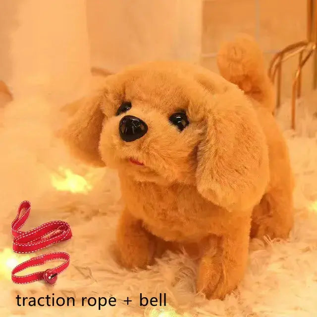 Cuddle Companion Interactive Plush Puppy Toy